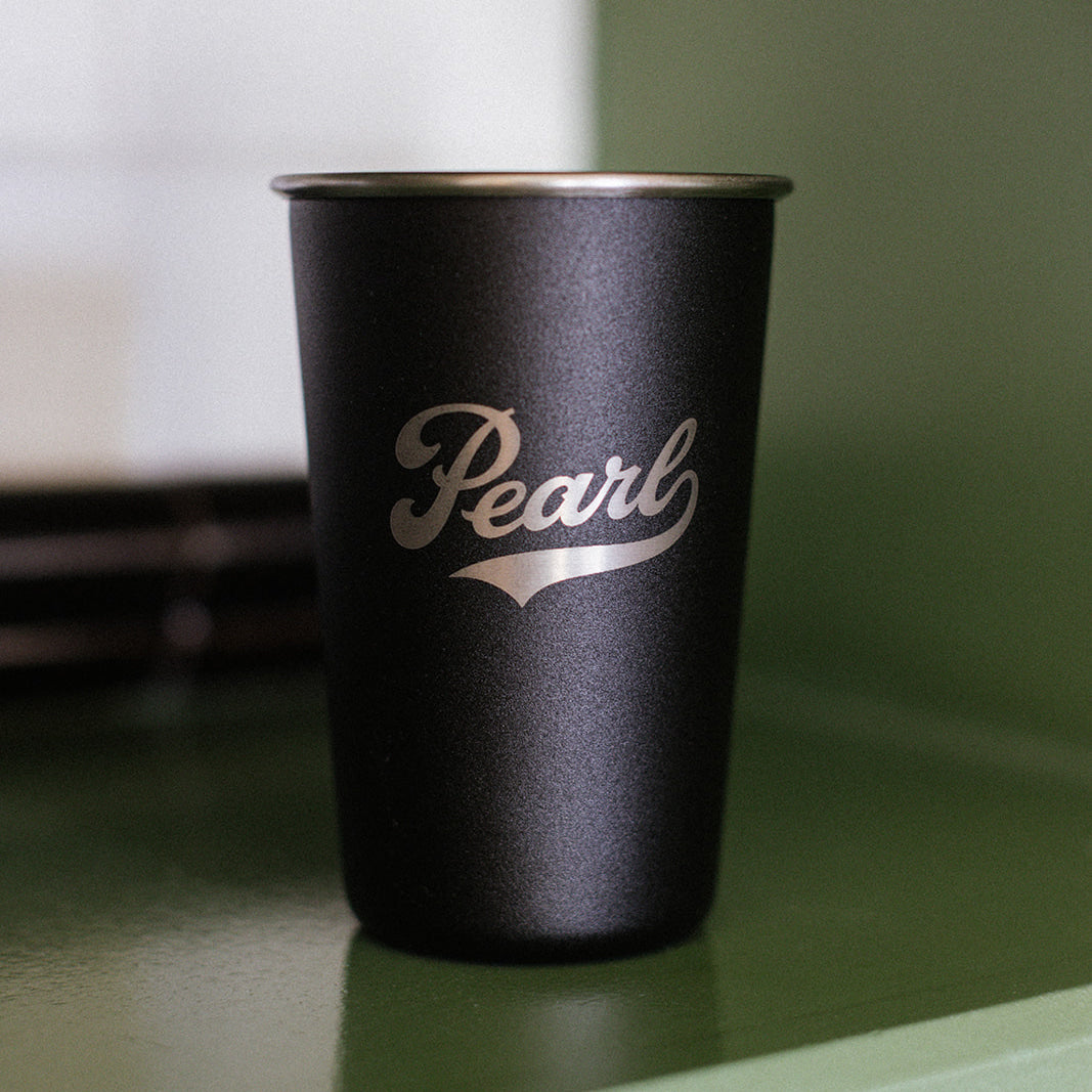 Pearl Stainless Steel Pint