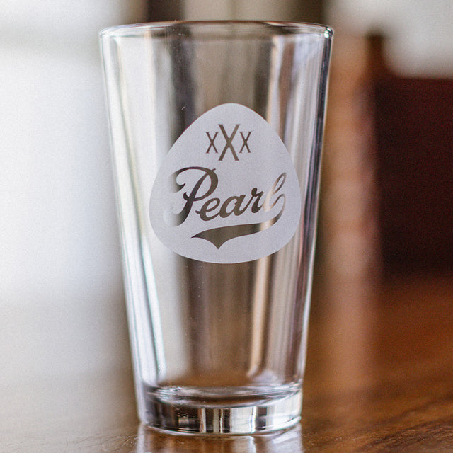 Pearl Pint Glass