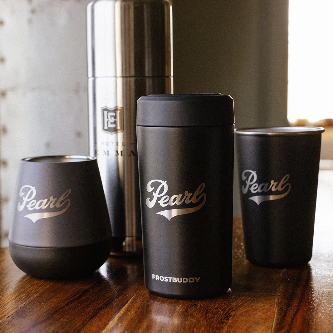 Pearl Stainless Steel Pint