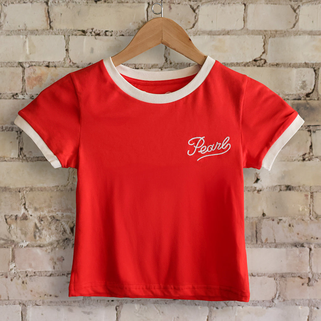 Pearl Kid's Red T-Shirt