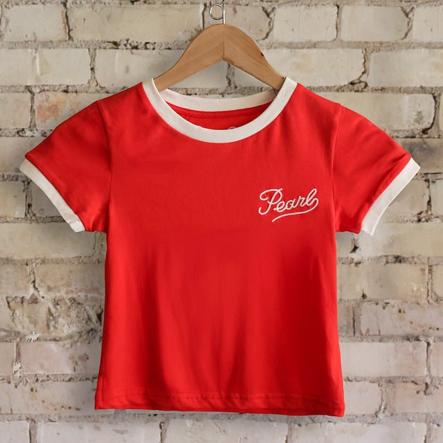 Pearl Kid's Red T-Shirt
