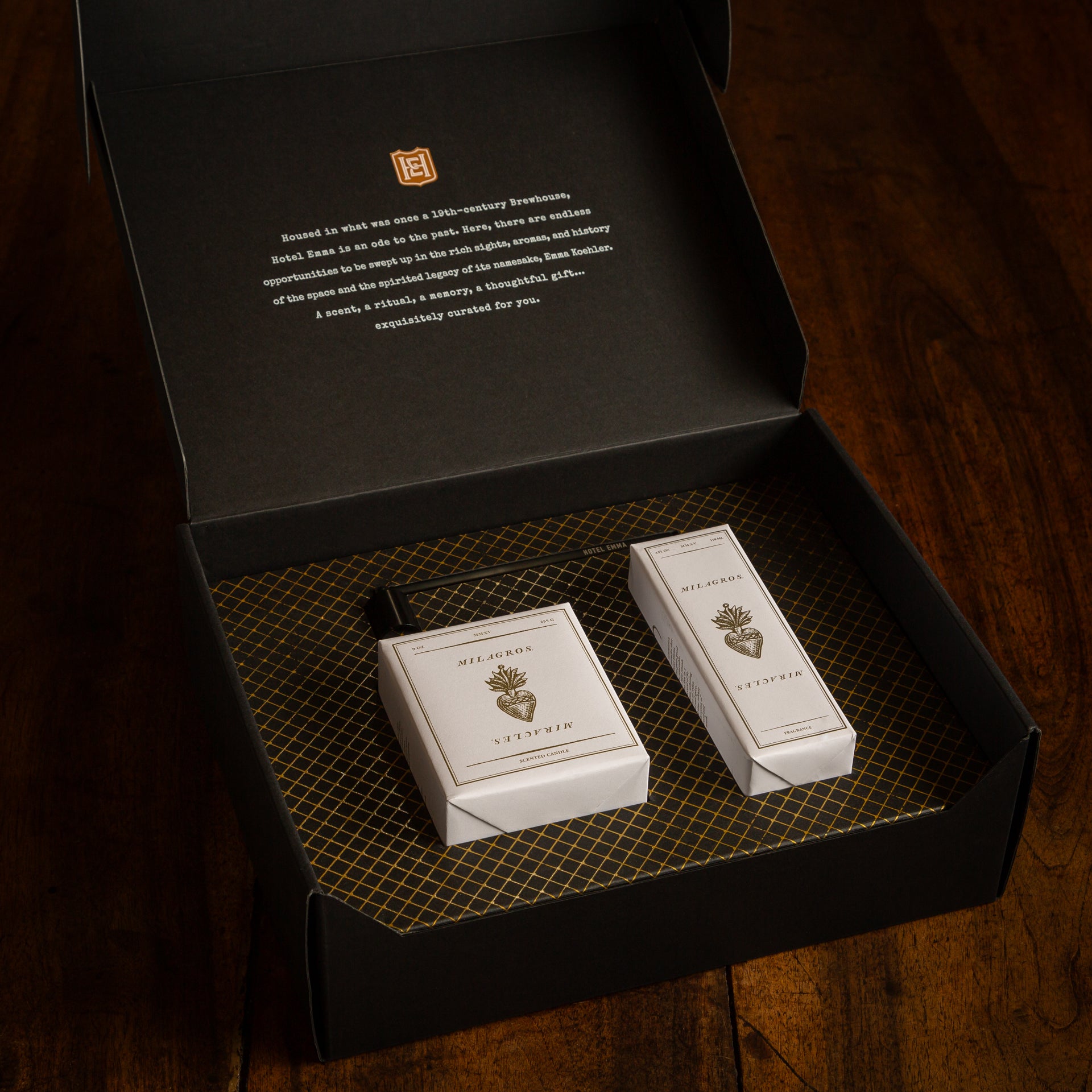 Hotel Emma Fragrance Gift Box | Luxury Hotel in San Antonio, TX